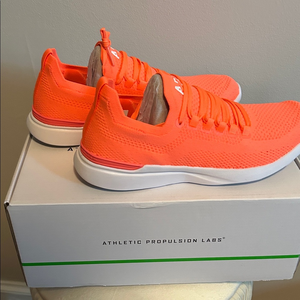 APL Women's Athletic Shoes in Bright Orange-NWB size 9